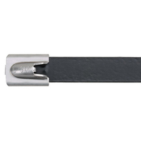 Panduit MLTFC4H-LP316 cable tie Releasable cable tie Polyester, Stainless steel Black, Stainless steel