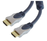 shiverpeaks sp-PROFESSIONAL HDMI kabel 1 m HDMI Type A (Standaard) Blauw, Chroom