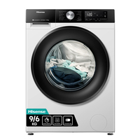 Hisense WD3S9043BW3 washer dryer Freestanding Front-load White D