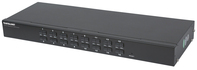 Intellinet 16-Port Rackmount KVM Switch, Combo USB + PS/2, On-Screen Display, inklusive Kabeln