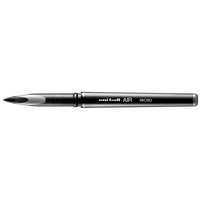 Uni-Ball Air UBA-188M Intrekbare pen met clip Zwart 1 stuk(s)