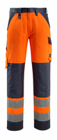 MASCOT 15979948-14010-82C50 Pants Navy, Orange