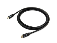 Equip 128346 USB kábel 1 M USB 3.2 Gen 1 (3.1 Gen 1) USB C Fekete