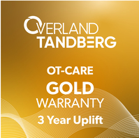 Overland-Tandberg OT-Care Gold Warranty Coverage, 3-year uplift, NEOxl 40 Base