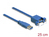 DeLOCK 86994 USB Kabel 0,25 m USB 3.2 Gen 1 (3.1 Gen 1) USB A Blau