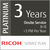 Ricoh 3 Jahre Platin Serviceplan (Low-Vol Produktion)