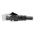Tripp Lite N201-075-BK Cat6 Gigabit Snagless Molded (UTP) Ethernet Cable (RJ45 M/M), PoE, Black, 75 ft. (22.86 m)