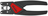Knipex 12 74 180 SB kabel stripper Zwart, Rood
