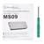 Silverstone MS09 Caja externa para unidad de estado sólido (SSD) Plata M.2