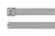 Hellermann Tyton MBT27UH cable tie Stainless steel Metallic 50 pc(s)