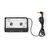 Nedis ACON2200BK adaptateur cassette audio Noir