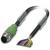 Phoenix Contact 1555295 sensor/actuator cable 10 m Black