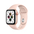 Apple Watch SE GPS + Cellular, 40mm in alluminio oro con cinturino Sport Rosa sabbia