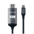 Devia EC084 2 M USB C-típus HDMI Fekete