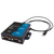 Brainboxes US-757 csatlakozó átlakító RS232 USB-C Fekete, Kék