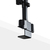 StarTech.com Dubbele Monitor Arm voor Bureaumontage, Full Motion Monitorbeugel voor 2x VESA-displays tot 32" (8kg), Verticale Stapelbare Armen, Hoogte verstelbaar/Articulerend -...