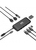Port Designs 901913 hálózati csatlakozó USB 2.0 Type-C 5000 Mbit/s Fekete