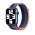 Apple Geweven sportbandje - IJsblauw/Abyss-blauw (45 mm) - Extra large