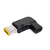 Akyga AK-ND-C11 cambiador de género para cable USB-C Slim Tip Negro