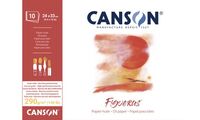 CANSON Bloc papier dessin "Figueras", 297 x 420 mm, 290 g/m2 (5299361)