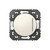 Poussoir simple avec voyant lumineux dooxie 6A 250V~ finition blanc emballage blister (095207)