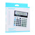 Kalkulator biurowy DONAU TECH, K-DT4126, 12-cyfr. wyświetlacz, wym. 155x152x28 mm, biały