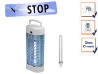 UV Insektenvernichter mit Ersatz Leuchtmittel, Stechmückenfalle Mückenschutz