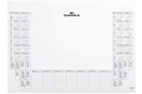 Durable Refill Calendar Pad for Desk Mat - White