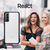 OtterBox React - Funda Protección mejorada para Samsung Galaxy S21 5G Negro Crystal - clear/Negro - Funda