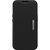 OtterBox Strada - Leder Flip Case - Apple iPhone 13 Shadow - Schwarz - ProPack (ohne Verpackung - nachhaltig) - Schutzhülle