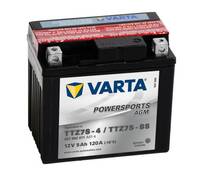 Varta Powersports AGM TTZ7S-4 Motorrad Batterie (Akku) YTZ7S-BS 507902011A514