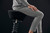 AERIS Sitzhocker Swopper 102HBSTWHWHC weiss/schwarz, mit Rollen