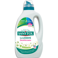 SANYTOL Lessive désinfectante fleurs blanches 2,85 l