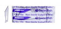 Swordfish Scalpel Blades No.10A Metal (Pack of 100) 43802