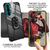 NALIA Set [5-in-1] Compatibile con Samsung Galaxy S23 Custodia [1x Clear Ring Case & 2x Vetro di Protezione Del Display & 2x Protezione Della Telecamera] 360 gradi Anello Kickst...