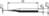 Ersa 0172BD Forrasztóhegy Ceruza forma Hegy méret 1.10 mm Tartalom, tartalmi egységek rendelésenként 1 db