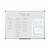Bi-Office Maya Magnetic Lacquered Steel Whiteboard Aluminium Frame 1500x1200mm