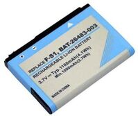 Battery for Mobile 4.6Wh Li-ion 3.7V 1250mAh BlackBerry 4.6Wh Li-ion 3.7V 1250mAh BlackBerry Handy-Batterien