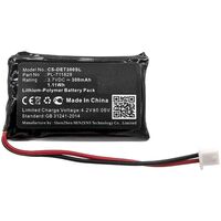 Battery 1.11Wh Li-Pol 3.7V 300mAh Black for Dog Collar 1.11Wh Li-Pol 3.7V 300mAh Black for Educator Dog Collar 300TSTransmitter, Haushaltsbatterien