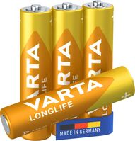 1x4 LR 03 1x4 LR 03, Single-use battery, AAA, Alkaline, 1.5 V, 4 pc(s), 1200 mAh