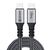 USB4 C - C Cable 40Gbps 1.2m Grey USB-C Kabel