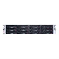 Wisenet 2U-12BAY-SERVER - Network storage server - 144.48 TB - rack-mountable - HDD 144 TB + SSD 240 GB x 2 - RAID 0, 1, 5, 6, 50, 0+1, 60 - RAM 16 GB - Gigabit Ethernet - 2U