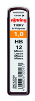 hi-polymer Mine Feinmine, 1,0 mm, HB, schwarz, 12 Stück, Dose