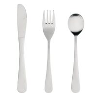Olympia Mini Sample Set - Includes One Fork / One Knife & One Spoon - Pack of 3