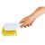 Jantex Hand Brush in Yellow Made of Plastic Tough Bristles 265(L)mm