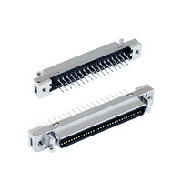 3M™ 10214-6212 PC, Buchsenstecker für die Leiterplattenmontage MDR, 180° gerade, 14-pol, 102 Serie, 1,27 mm, 0,76 µm Au