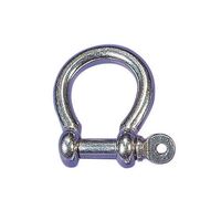 Stainless steel shackles, bow type, 0.12T WLL