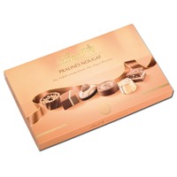 Lindt Pralines Nougat Schokolade 200g Packung