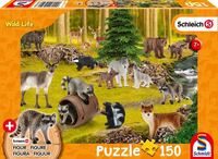 Schmidt Wild Life, Where the raccoons live, 150 db-os puzzle (56406)