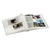 Hama Jumbo album Fleur 30X30/100 fekete, fehér lapokkal (2219)